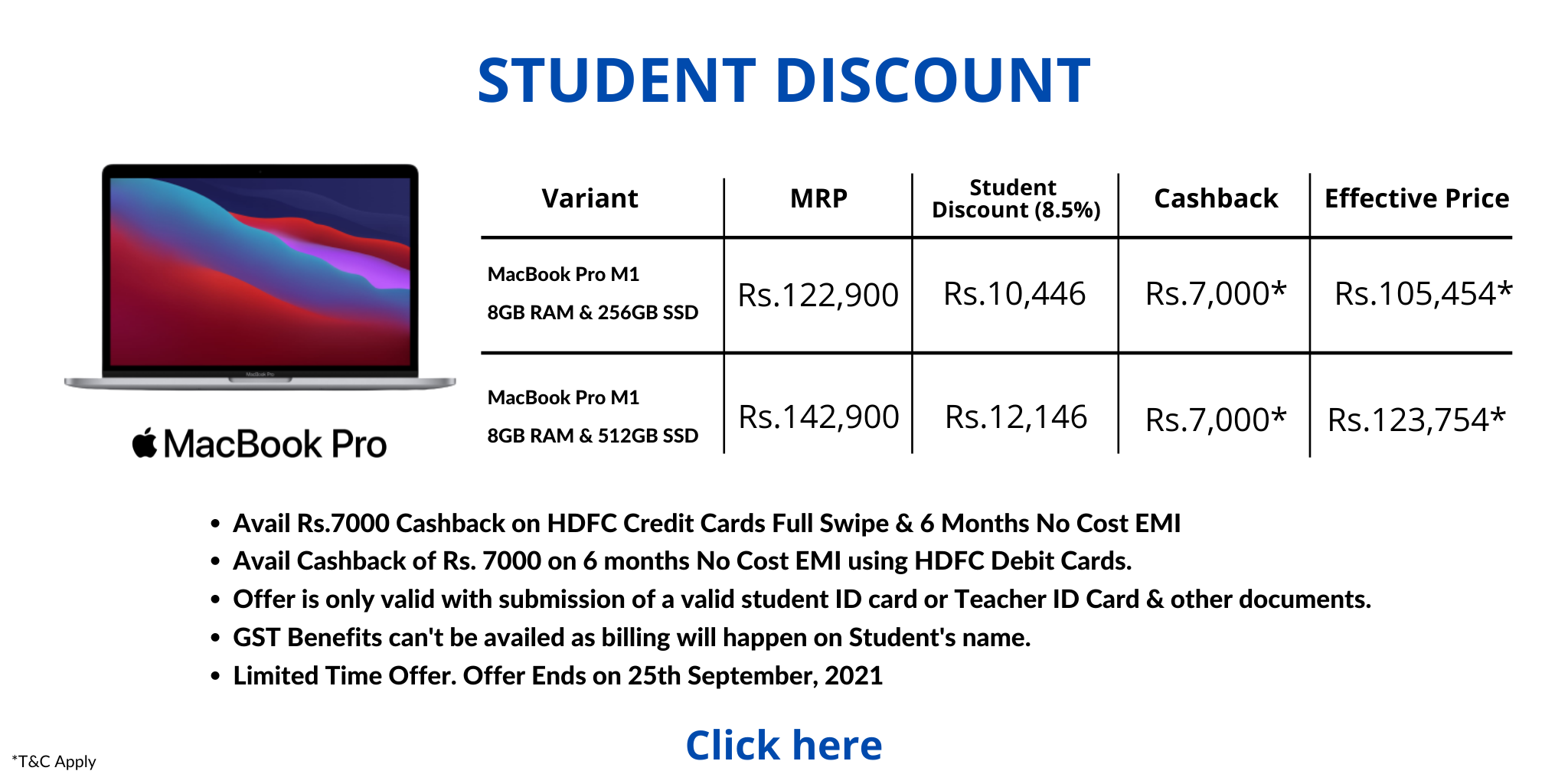 student discount on macbook pro