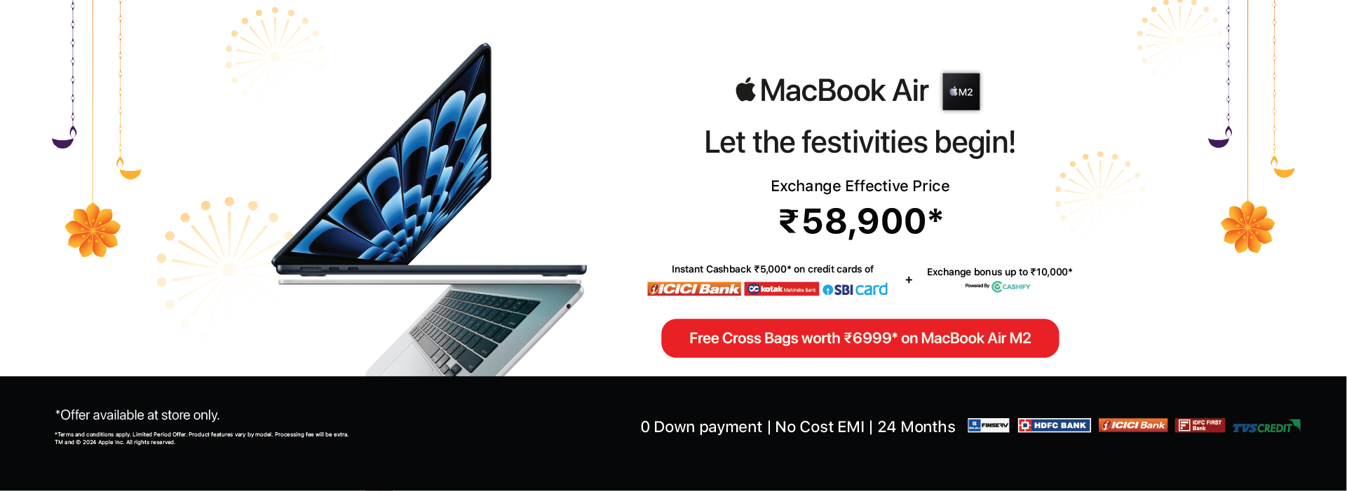 Diwali Offer on Apple MAcBook at iDestiny store