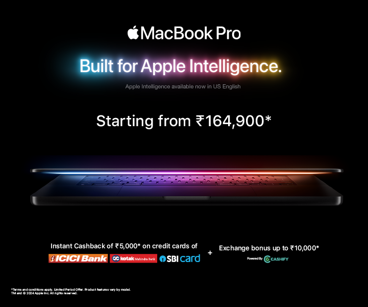 MacBook pro M4 prebook at iDestiny