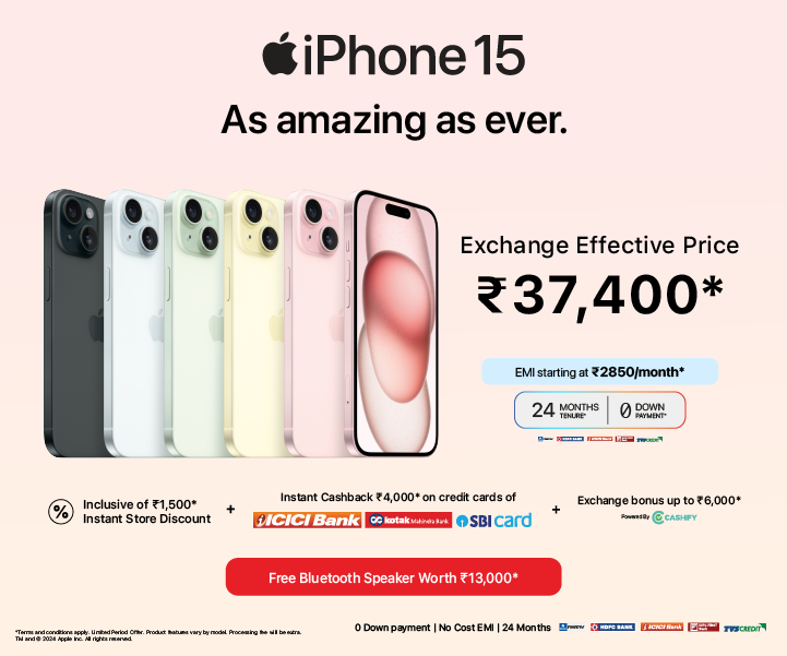 iPhone 15 offers at iDestiny Stores