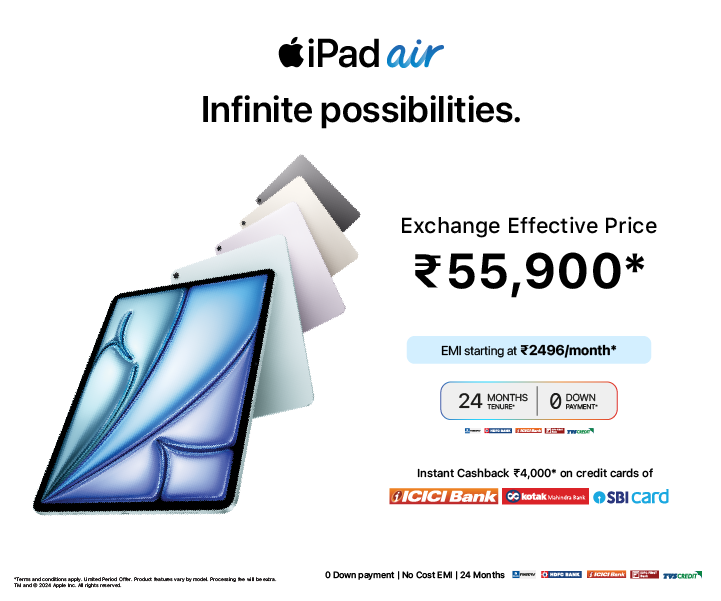 iPad Air offers at iDestiny Stores