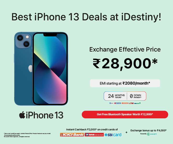 iPhone 13 offers at iDestiny