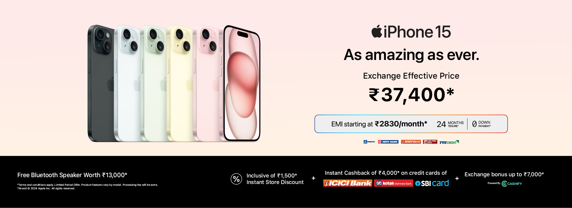 iPhone 15 offer at iDestiny