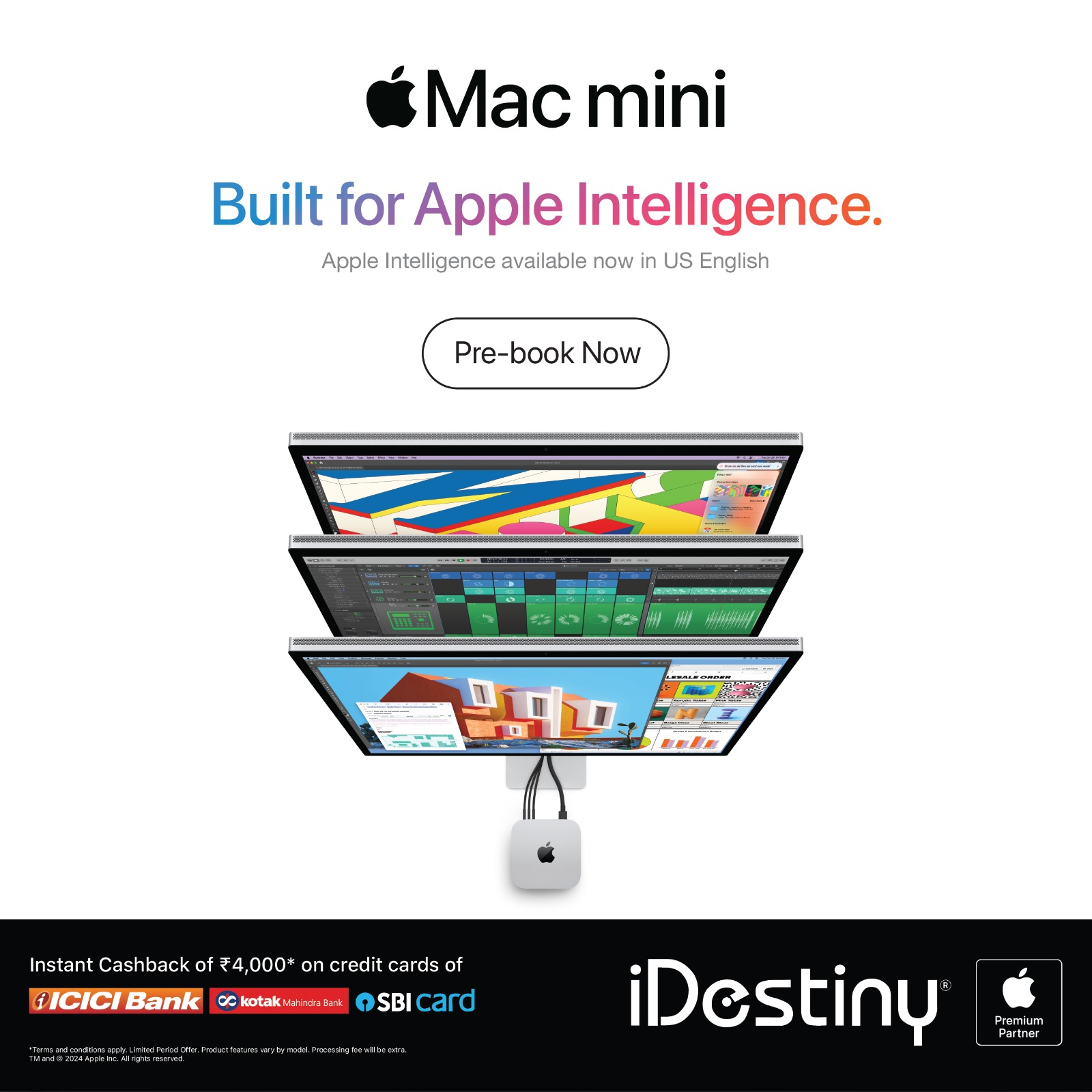 Mac Mini prebooking at iDestiny