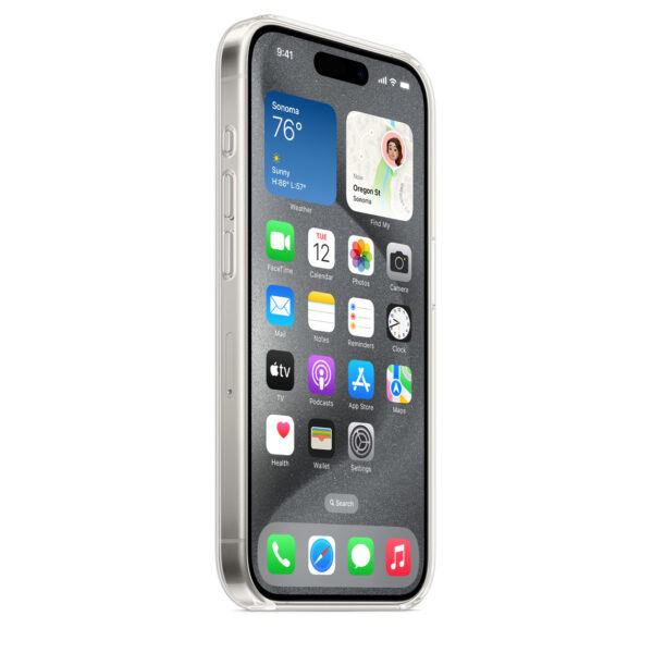 iPhone 15 Pro Clear Case with MagSafe
