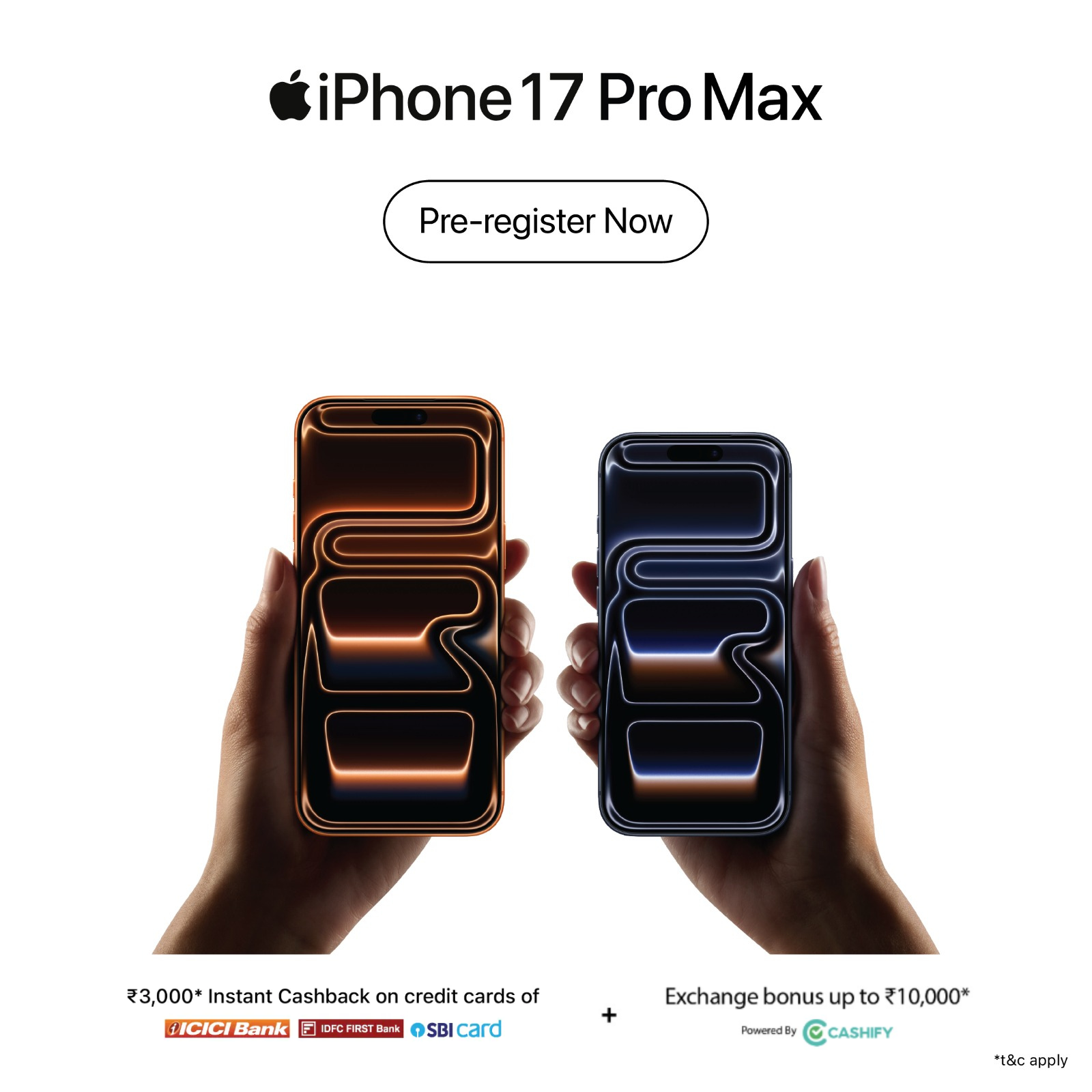 iPhone 17 Pro MAX Pre-reg new
