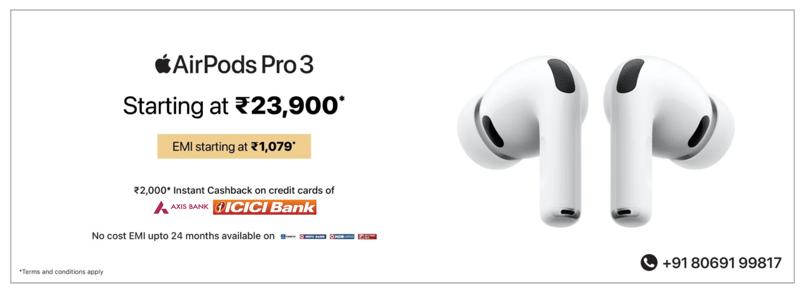 AirPods banner
