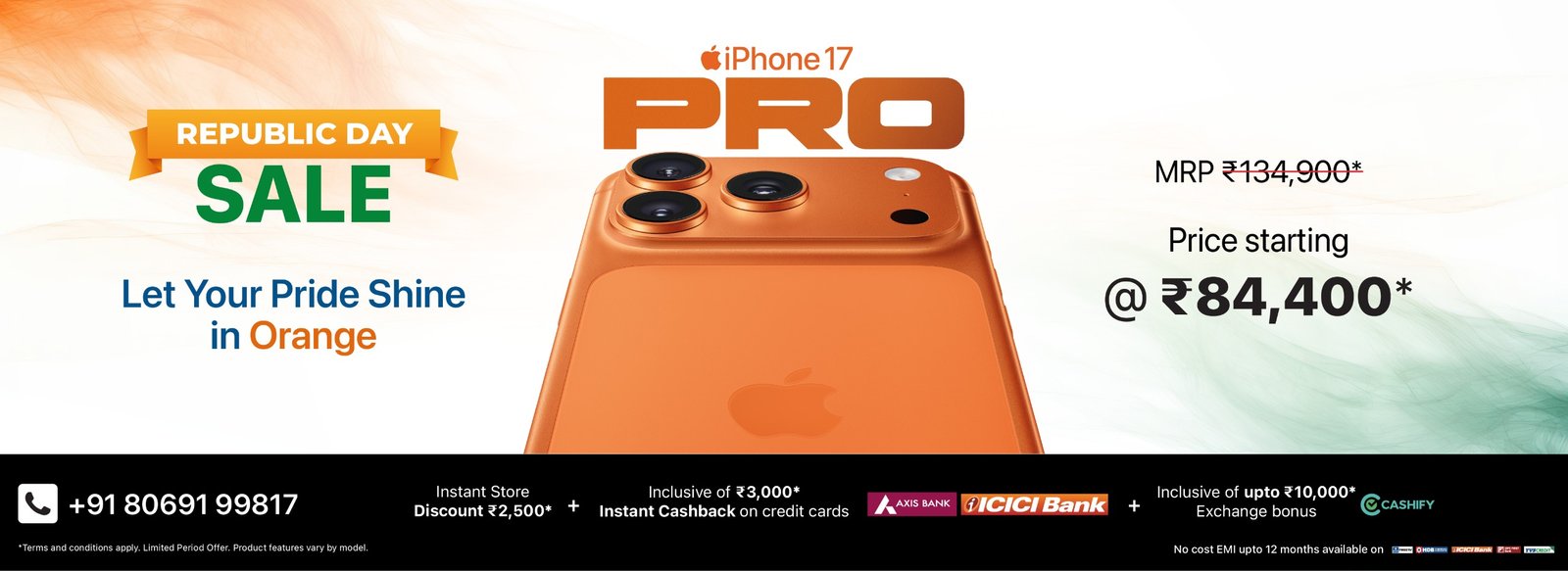 Republic Day 17 Pro Banner Desk