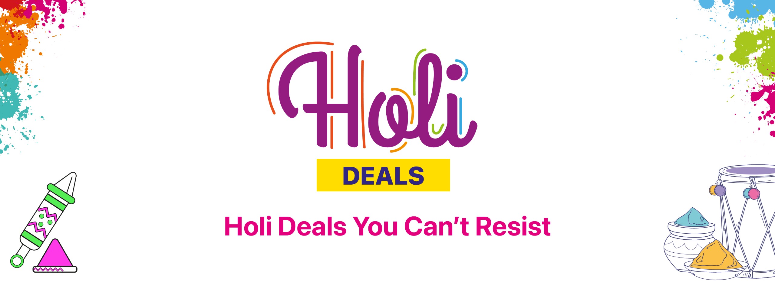 Holi Banner