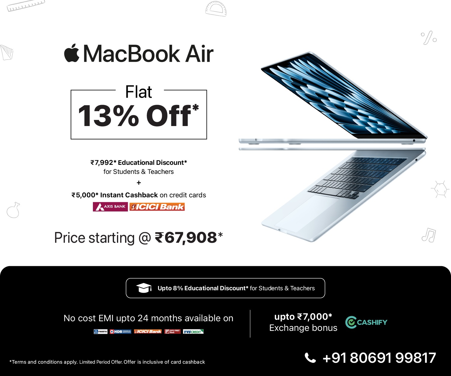 Mac for Students mob Banner Feb