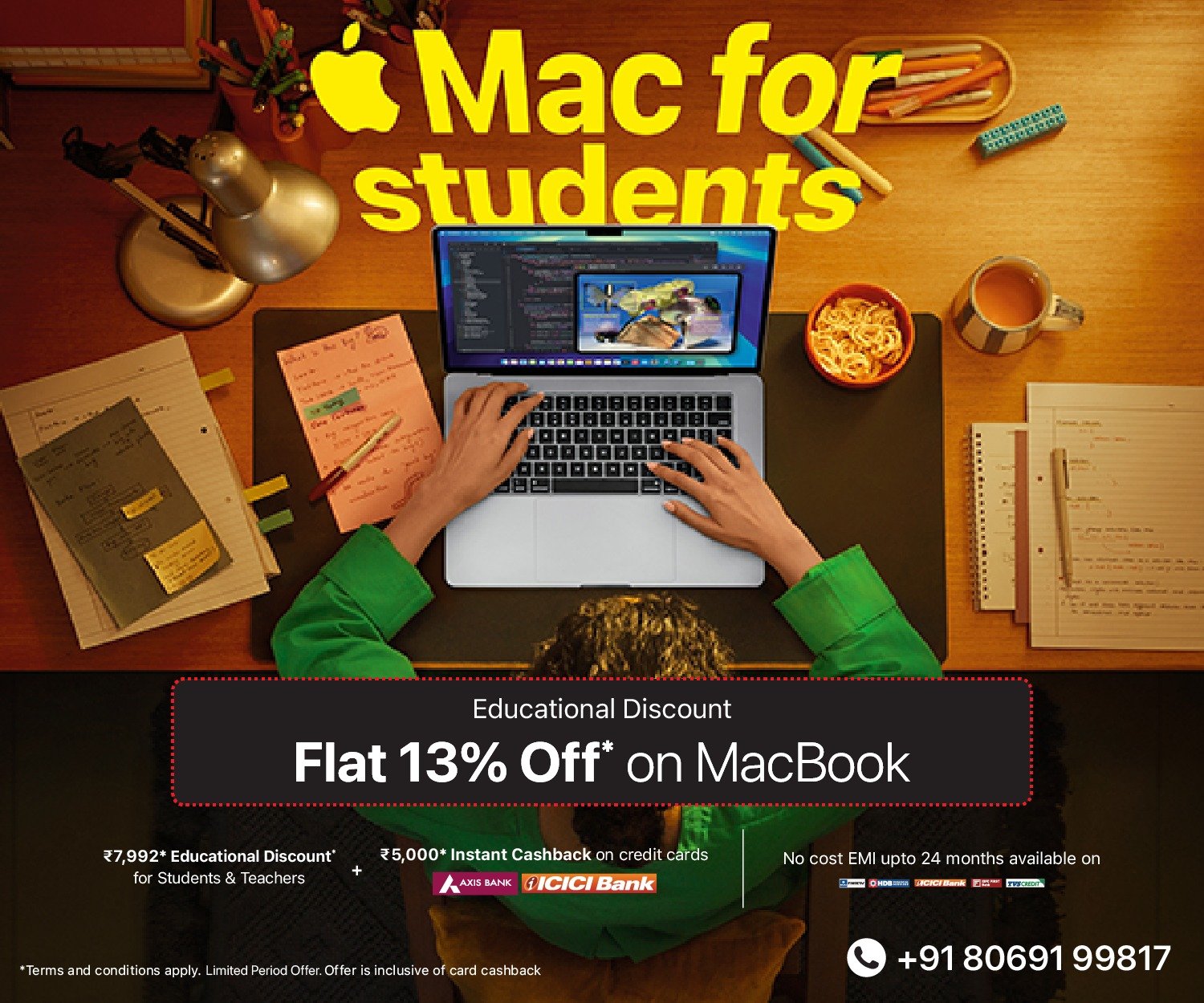 Students mob Banner Feb