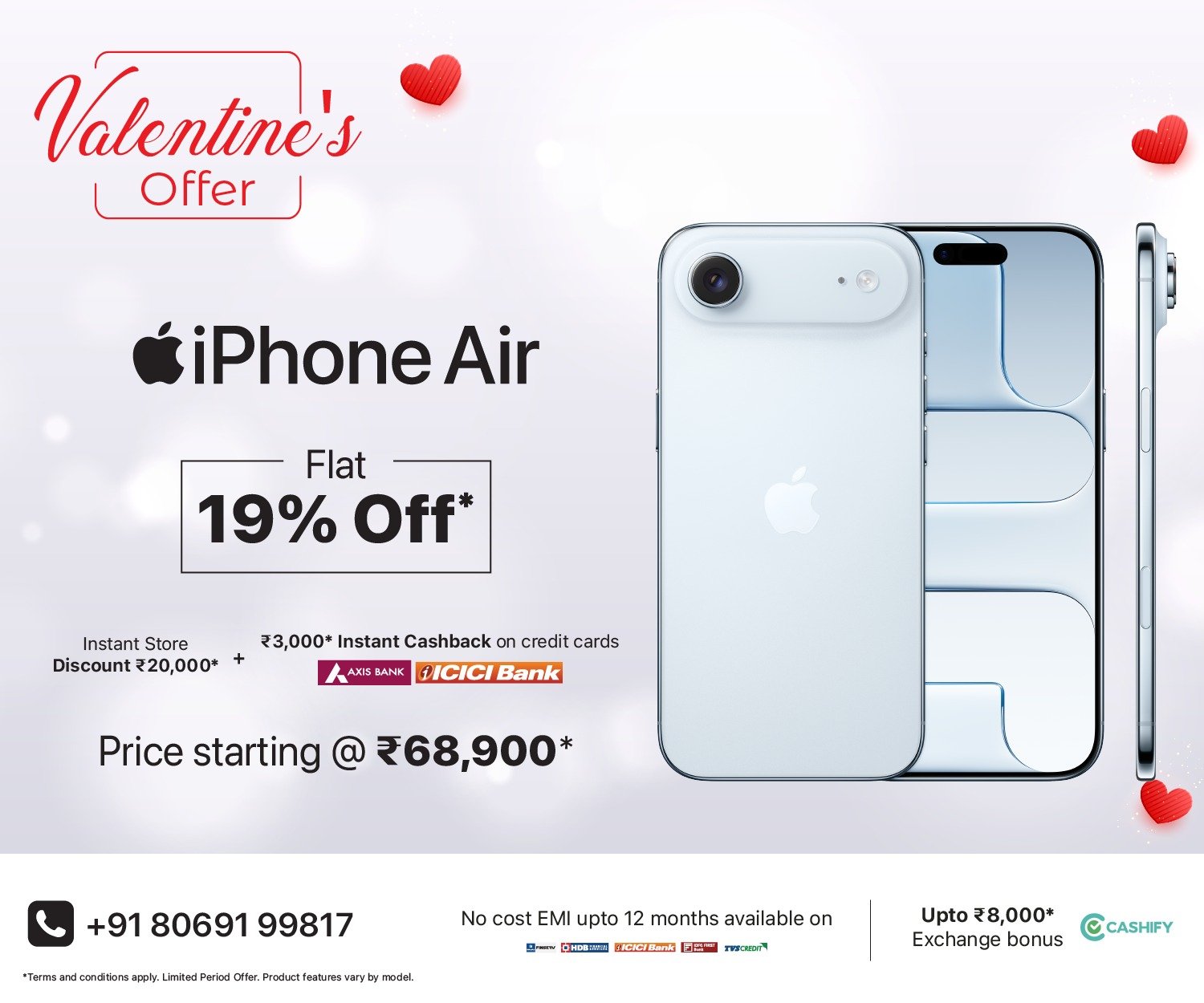 iPhone Air VDay mob Banner