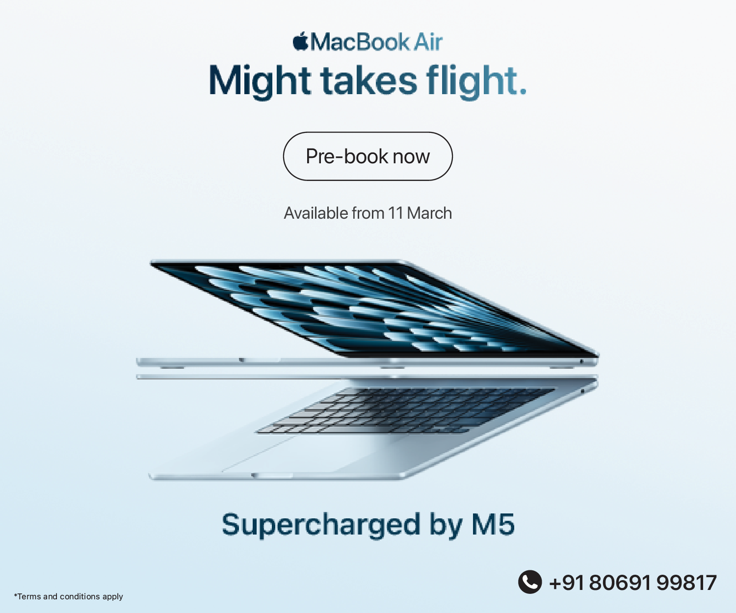 Mac Air prebook banner m