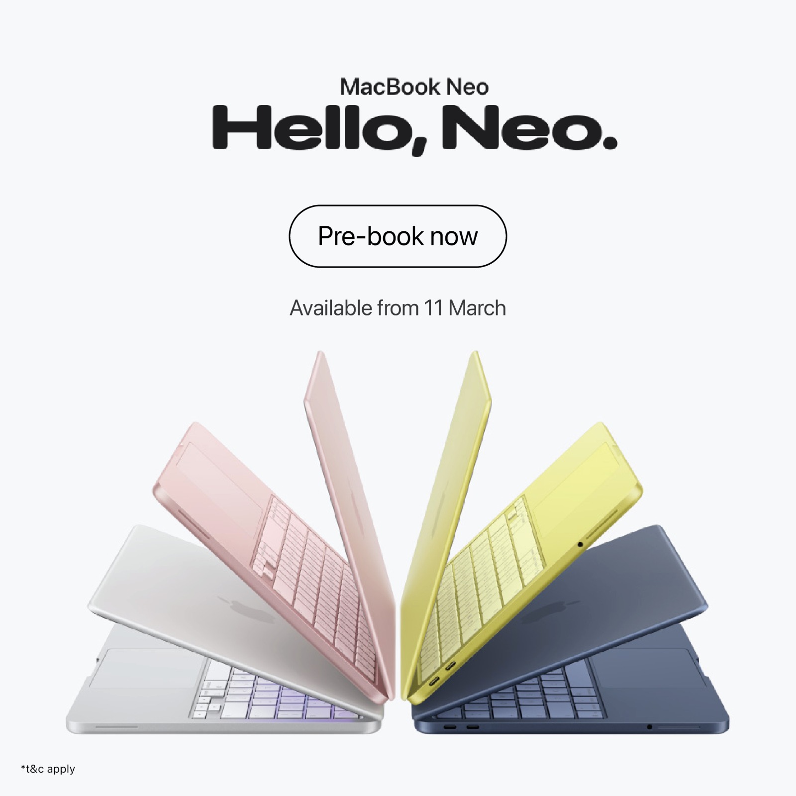 Mac Neo Pre-book poster