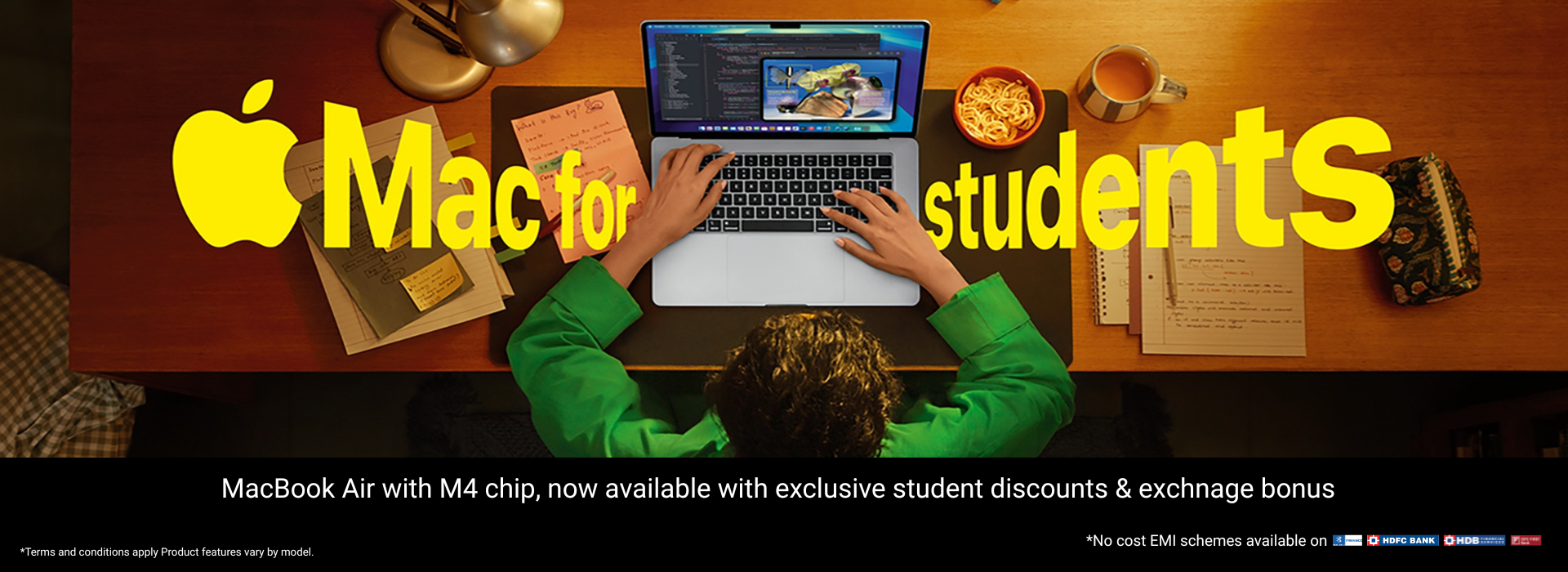 Mac for students banner 2026