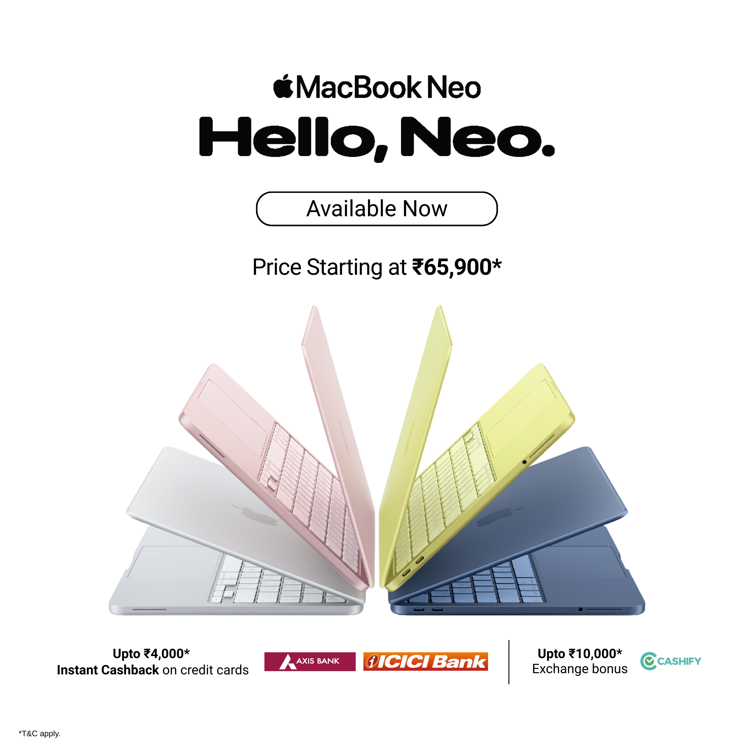 MacBook Neo Available Now