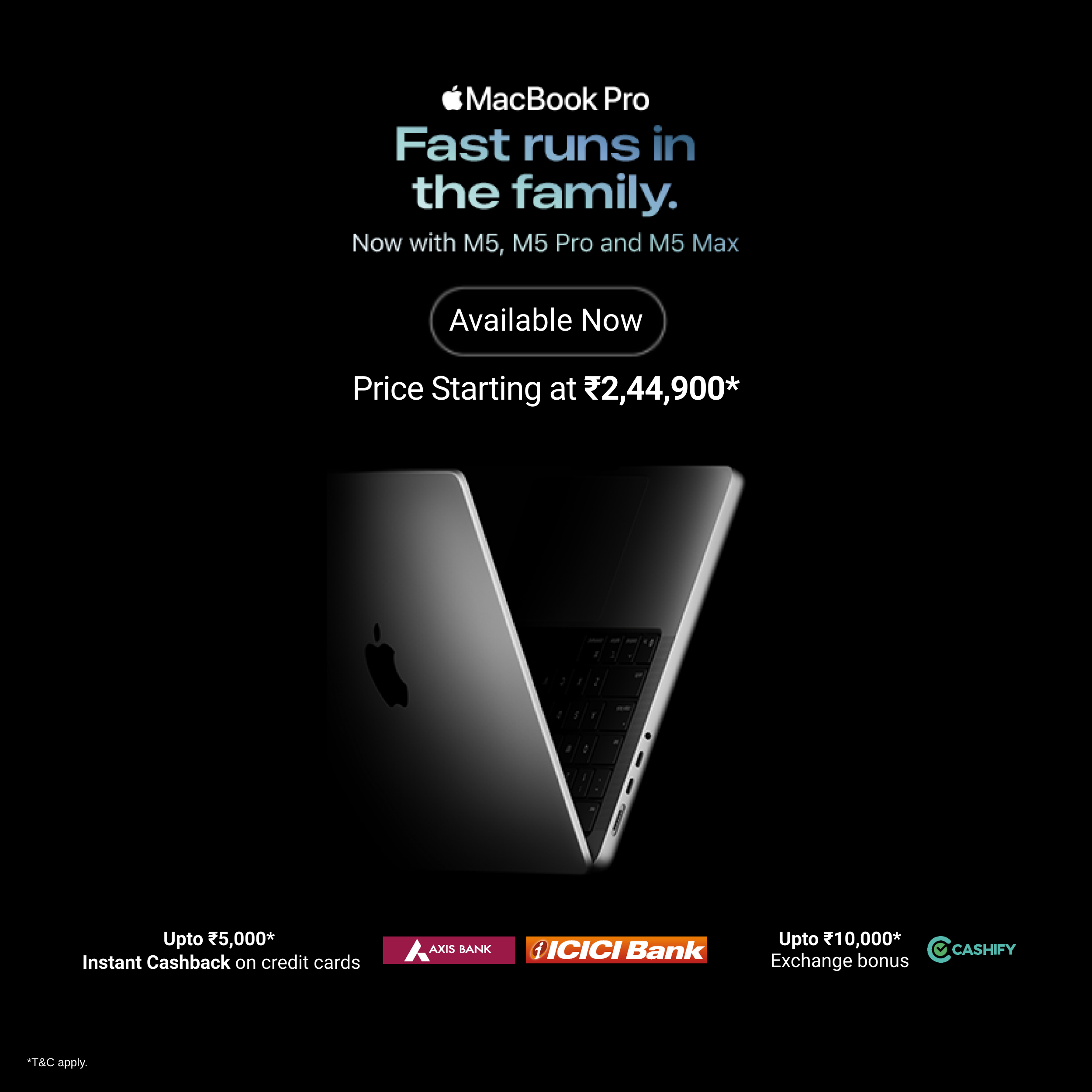 MacBook Pro M5 Available Now