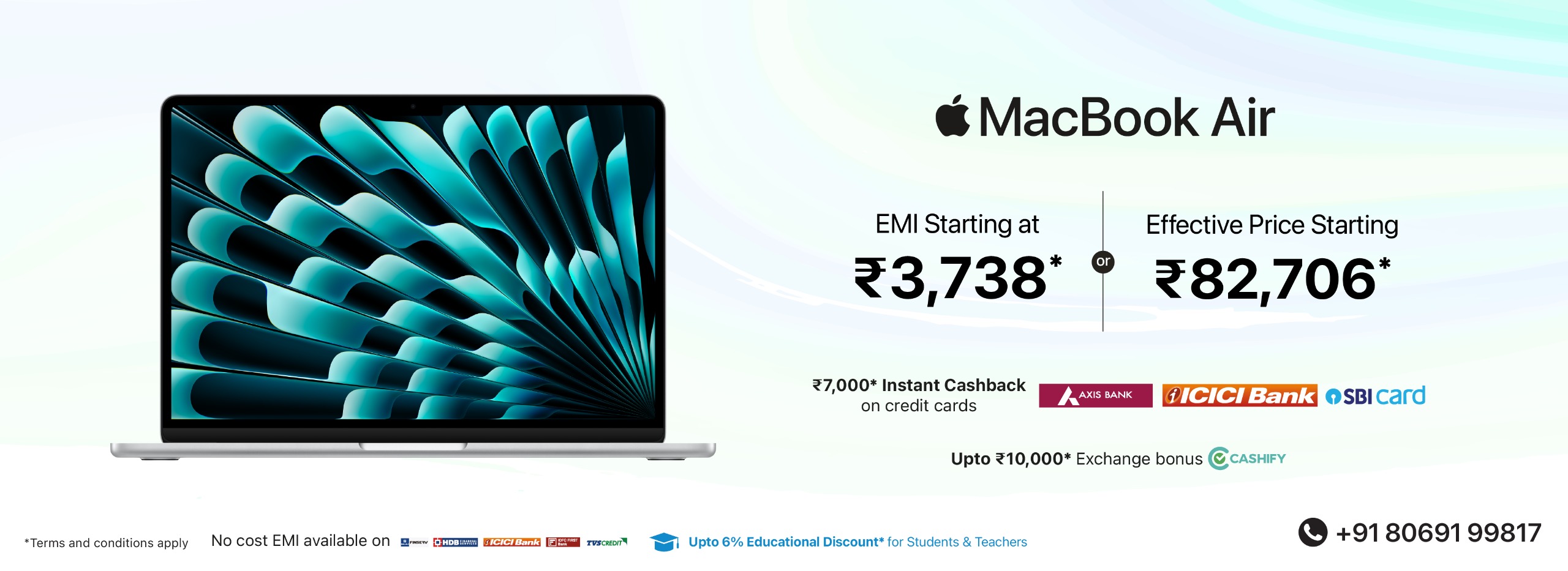 MacBook Air M5 web banner d