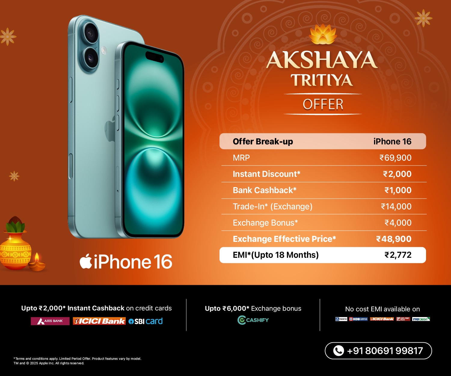 iPhone 16 Akshaya Web banner m