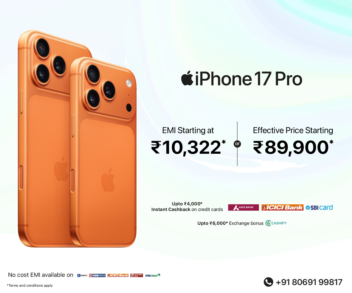 iPhone 17 pro web banner m