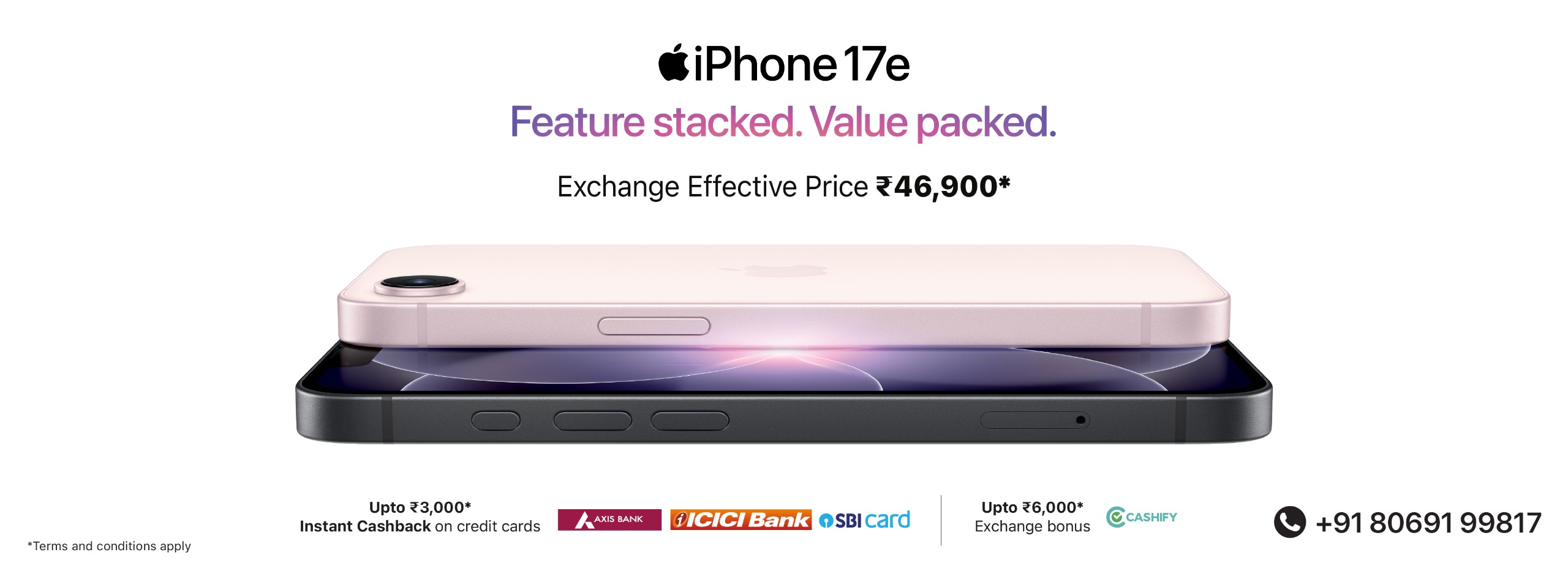 iPhone 17e Banner web