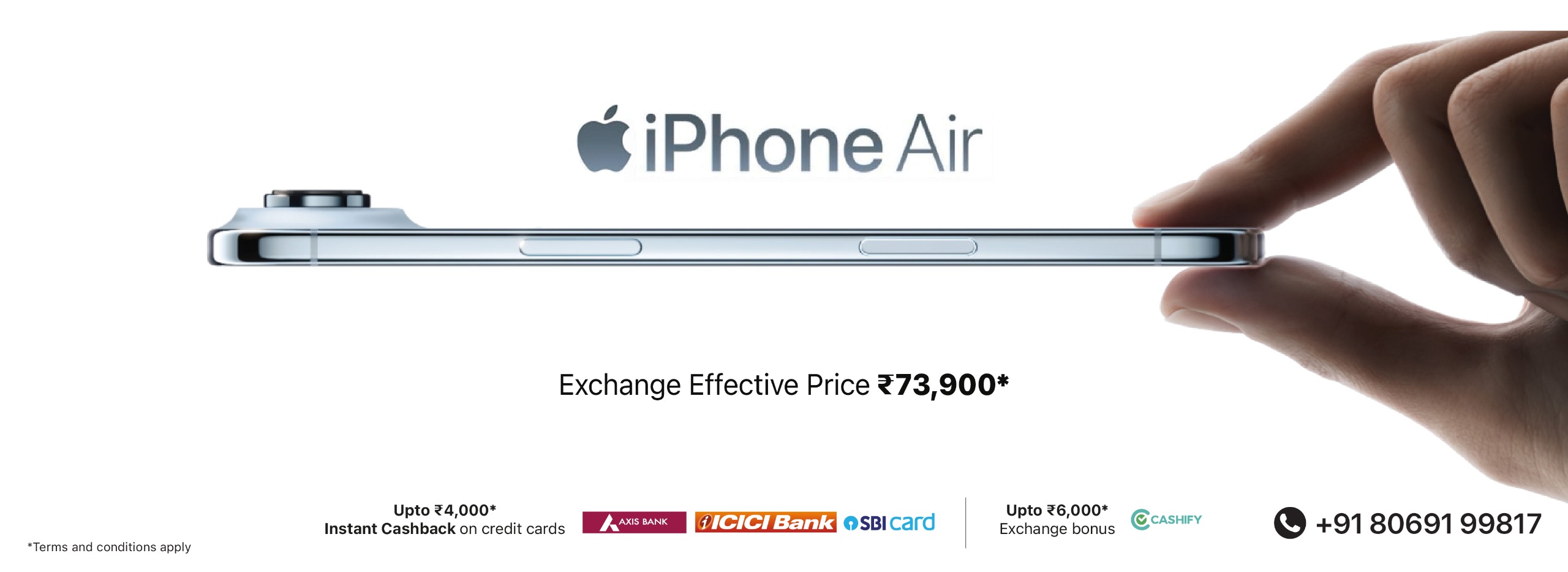 iPhone Air Banner web
