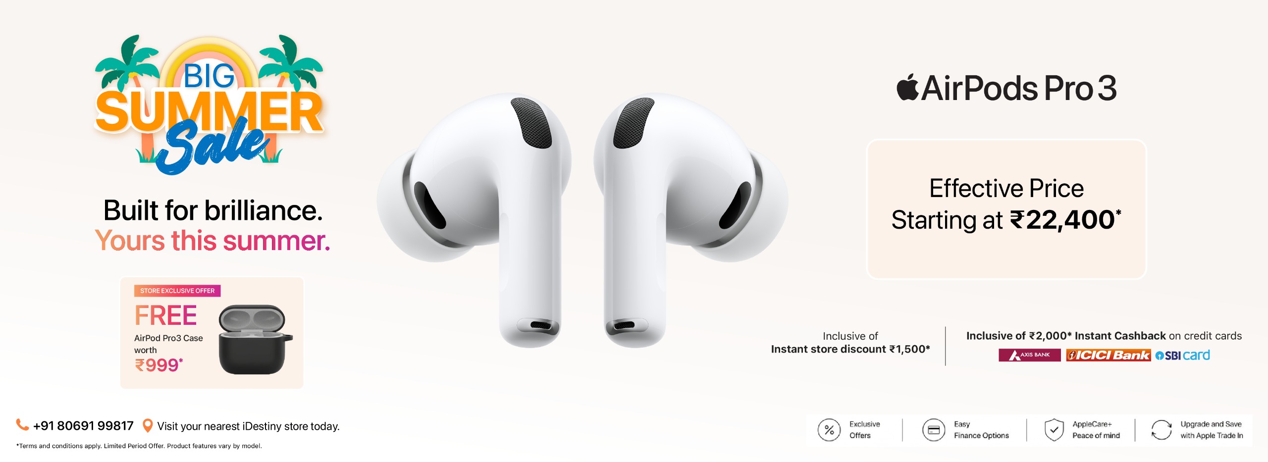 AirPod Pro 3 Banner desk