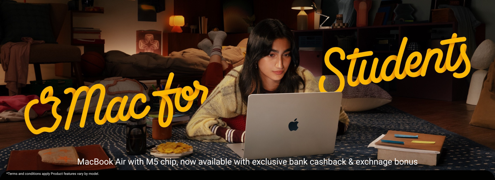 Mac for students banner 2026 new