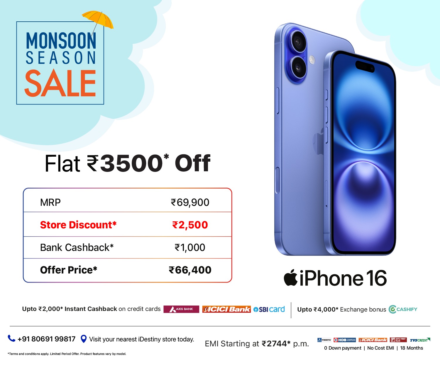 iPhone 16 monsoon banner m