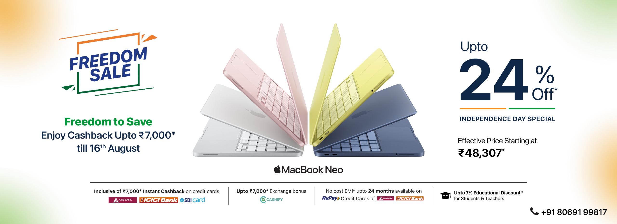 Freedom MacBook Neo Banner d