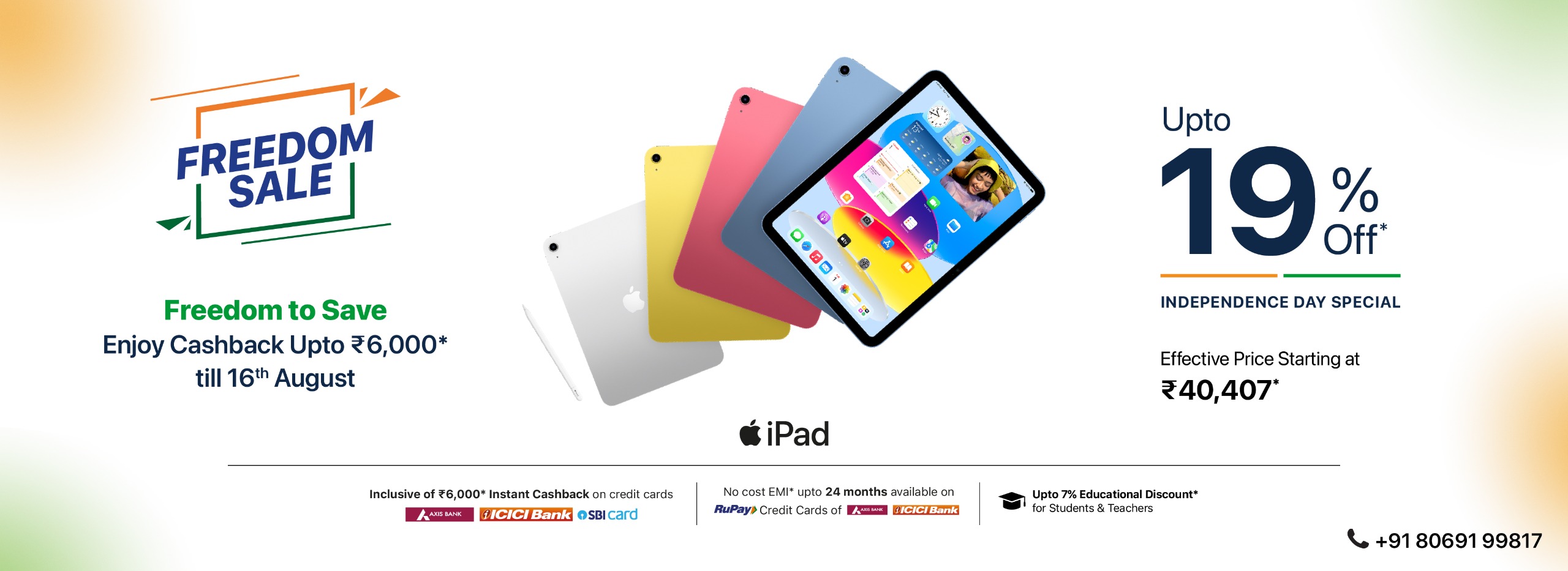 Freedom iPad Banner d