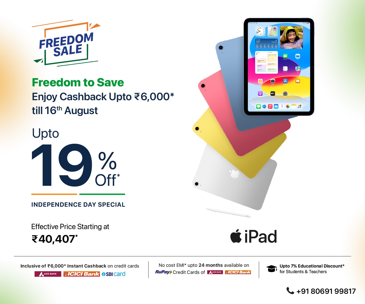 Freedom iPad Banner m