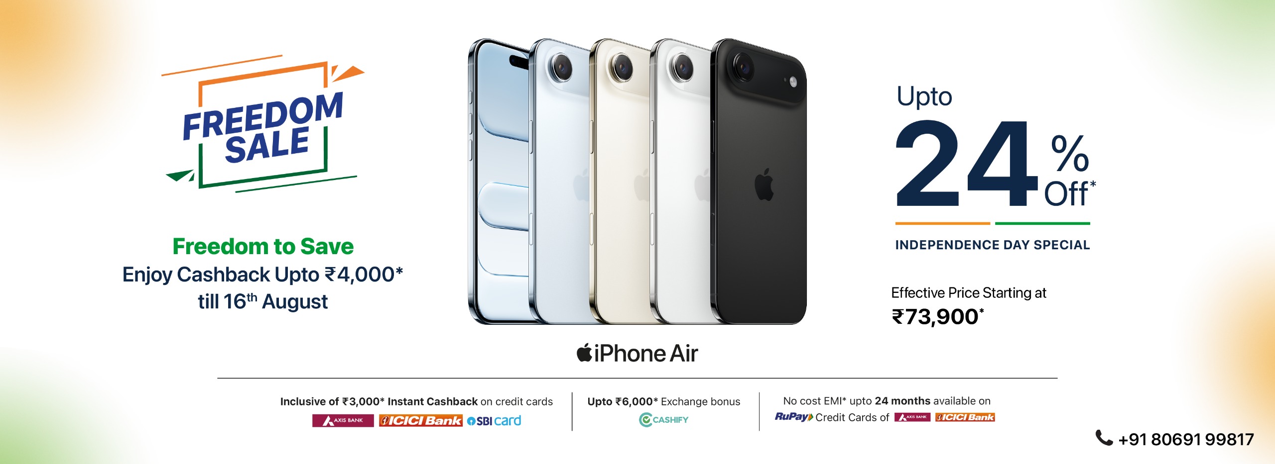 Freedom iPhone Air Banner d