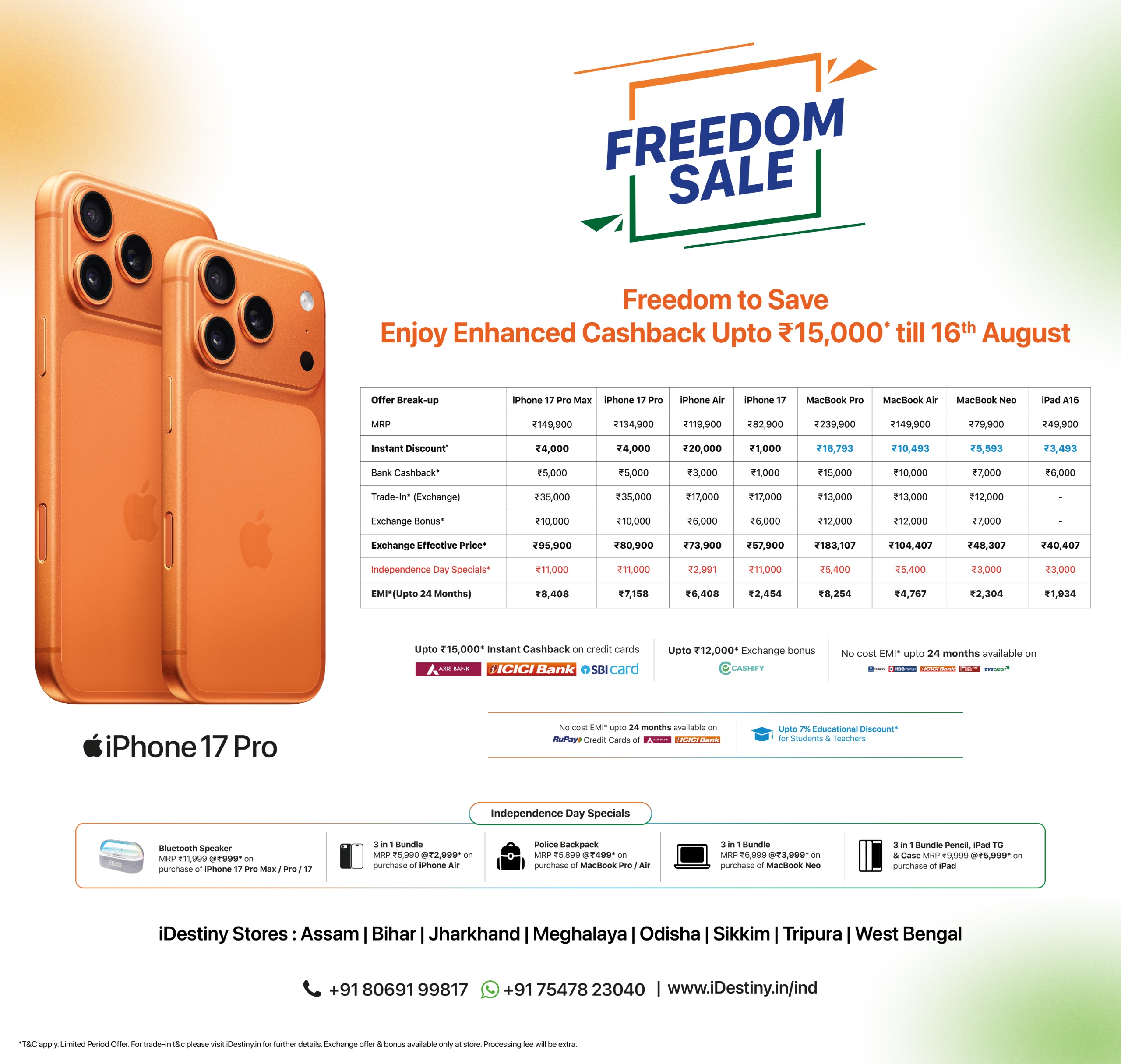 Freedom Sale Page