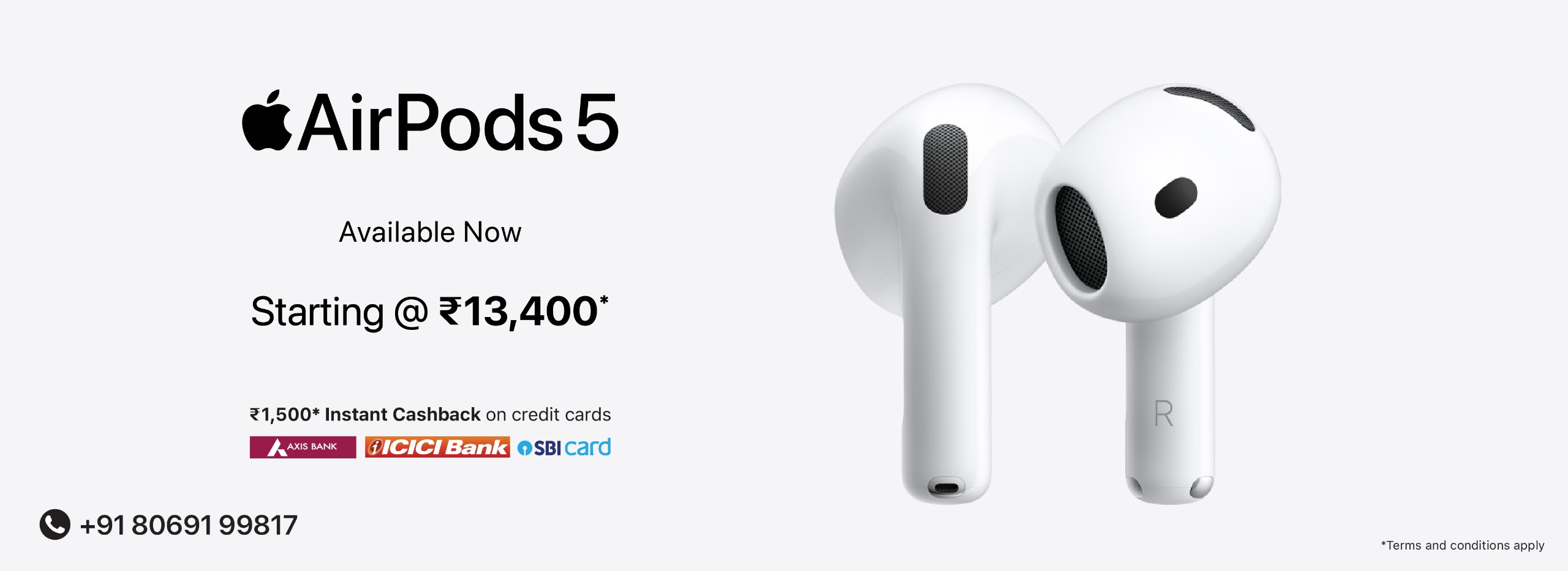 AirPods 5 Available Now Banner
