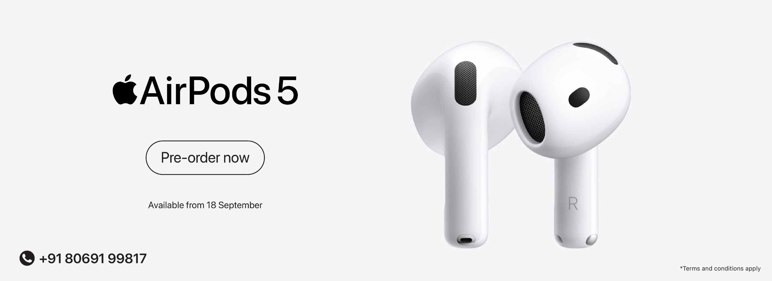 AirPods 5 Banner D