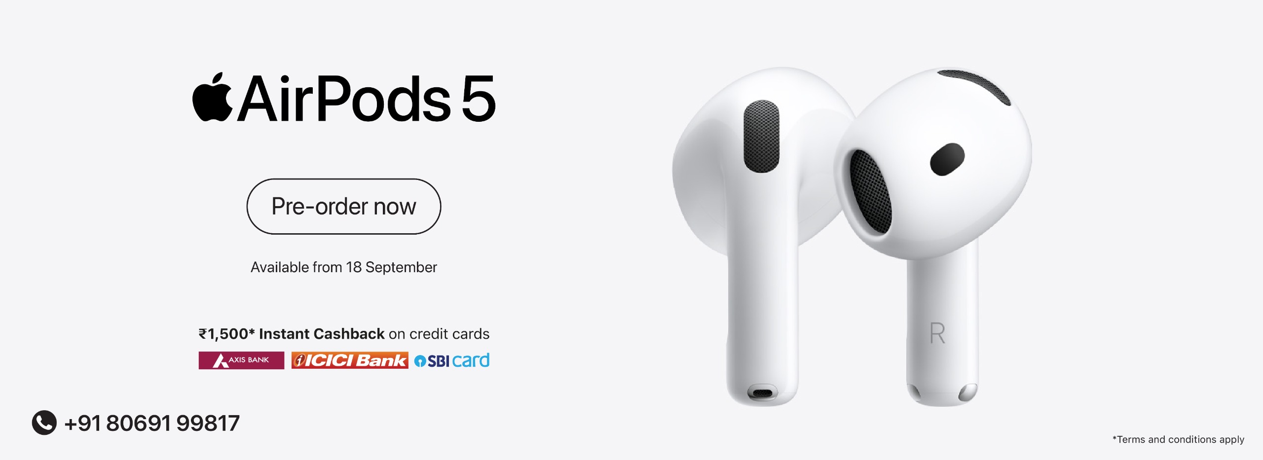 AirPods 5 banner M Pre-order