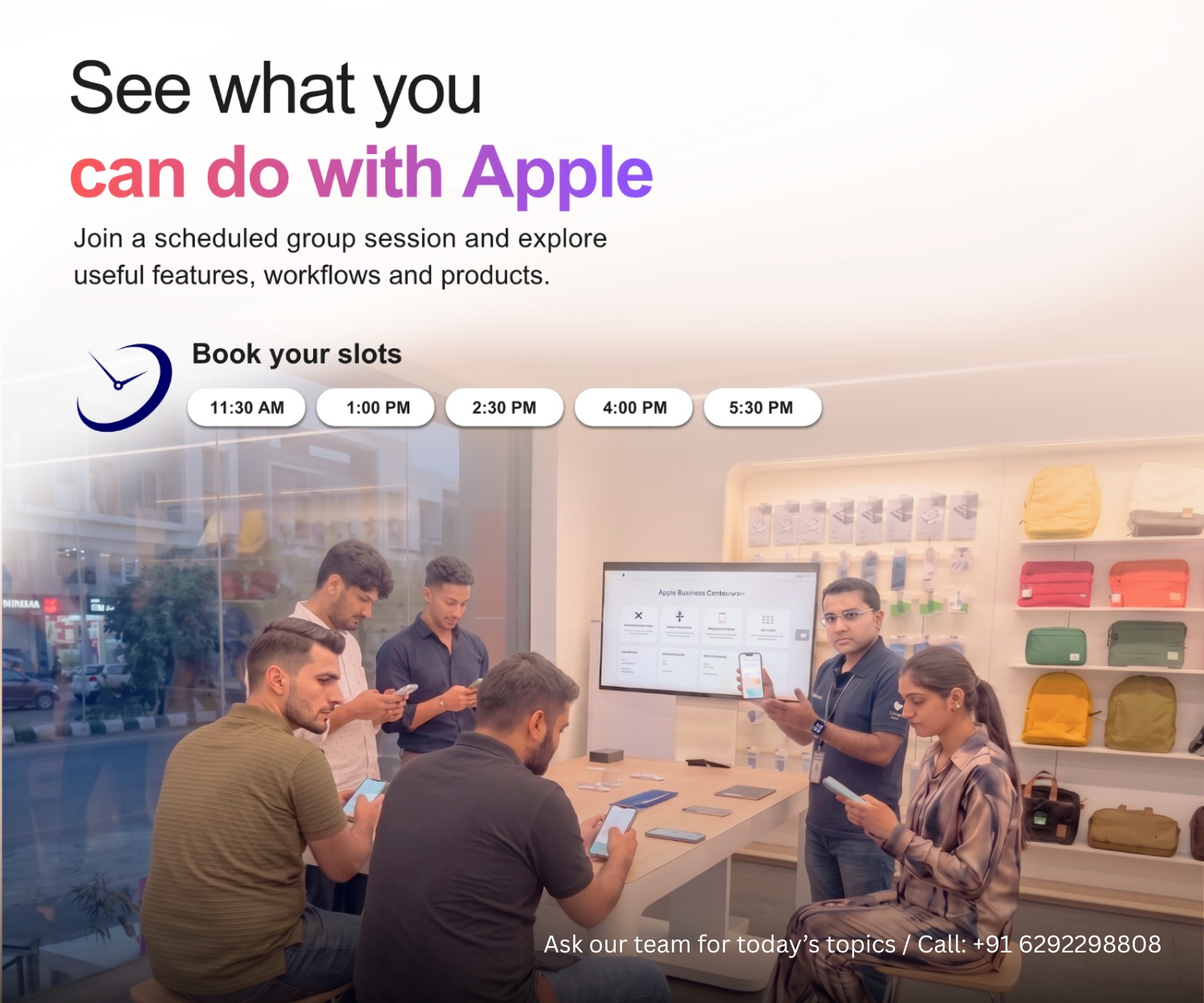 Apple Demo Lesson Banner M
