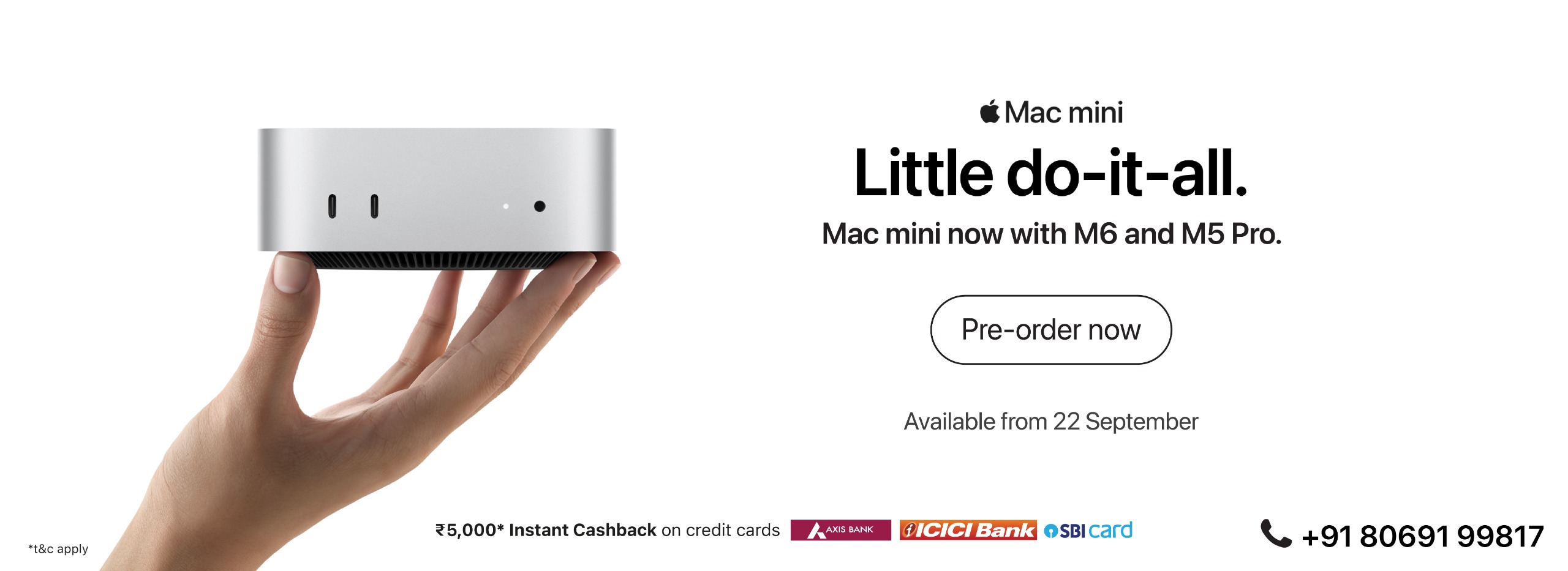Mac Mini banner Pre-order