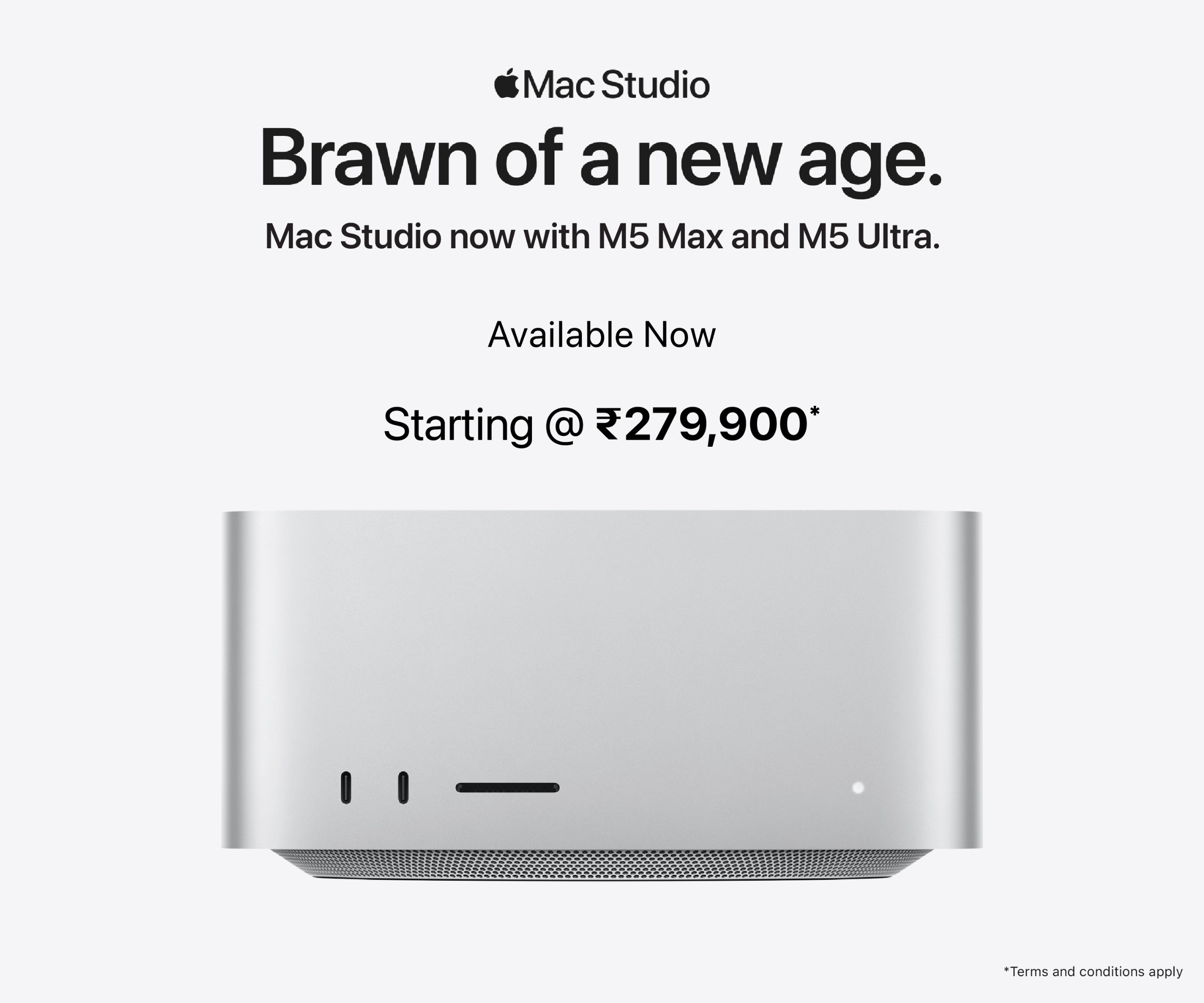 Mac Studio available now m