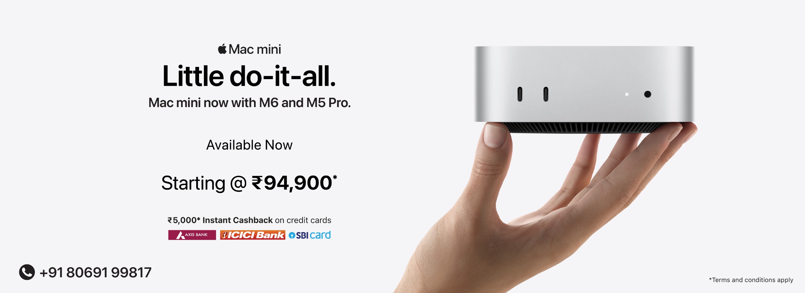 Mac mini available now