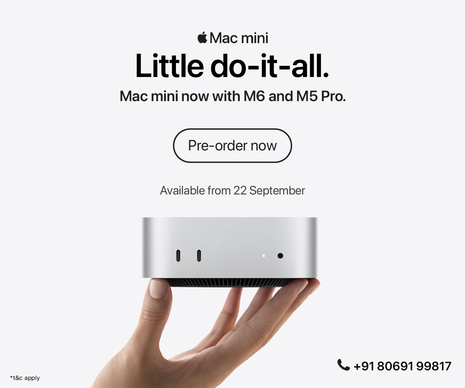 Mac mini web banner m