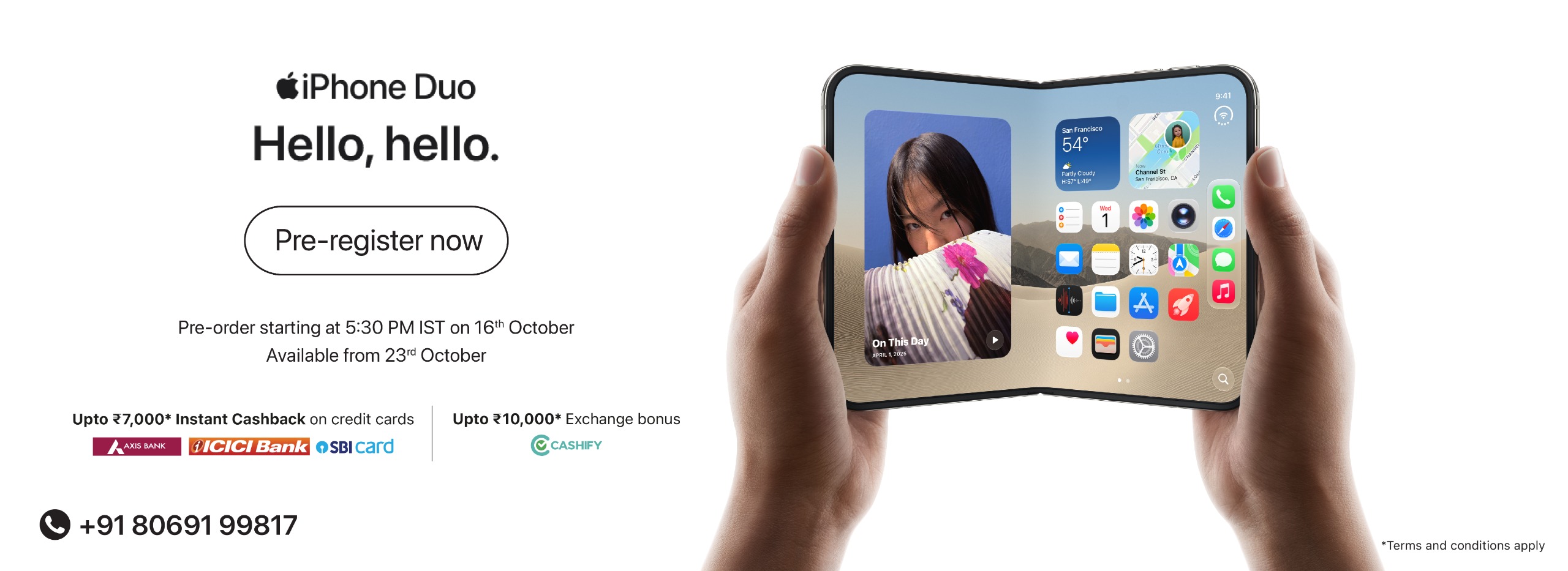 iPhone Duo banner D Pre-order
