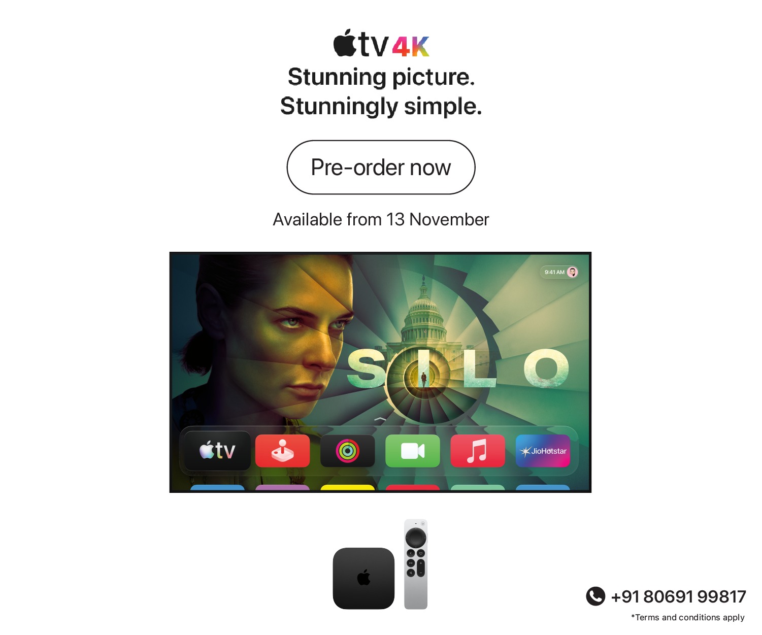 Apple TV 4K pre-order banner m