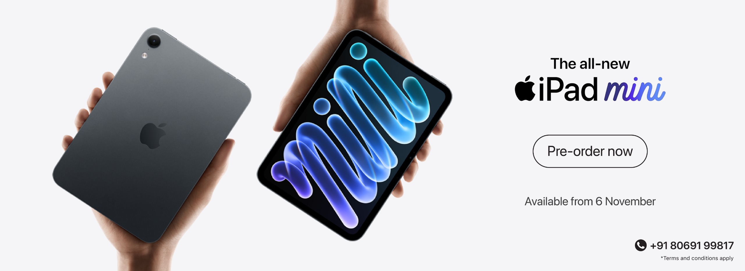 iPad mini banner d